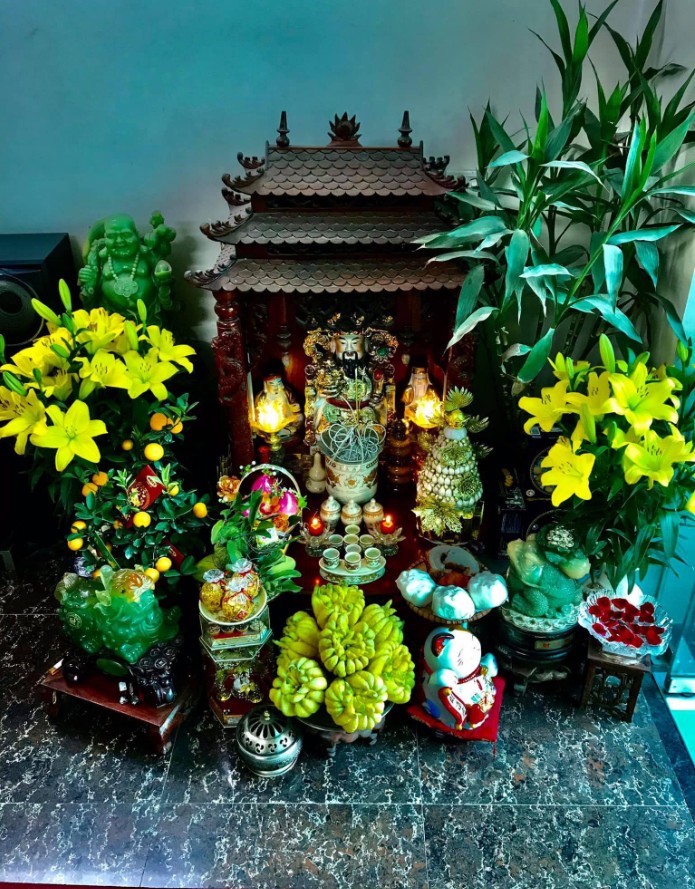 Bố Trí Bàn Thờ Thần Tài Thổ Địa Chuẩn Không Cần Chỉnh